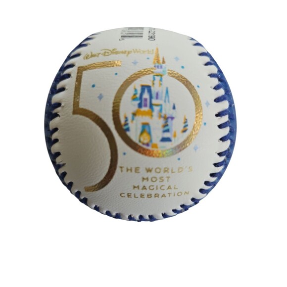 Disney Parks Disney World 50th Anniversary Celebration Commemorative Baseball - Picture 3 of 6